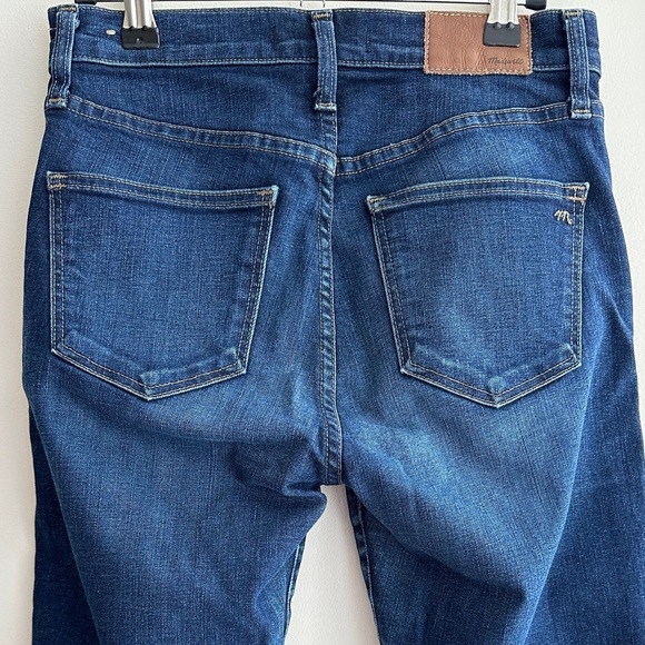 Madewell 10” High-Rise Dark Wash Denim Skinny Jeans, Size 26 - Picture 16 of 16